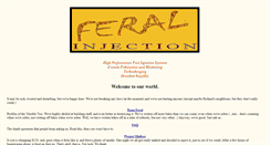 Desktop Screenshot of feralinjection.com